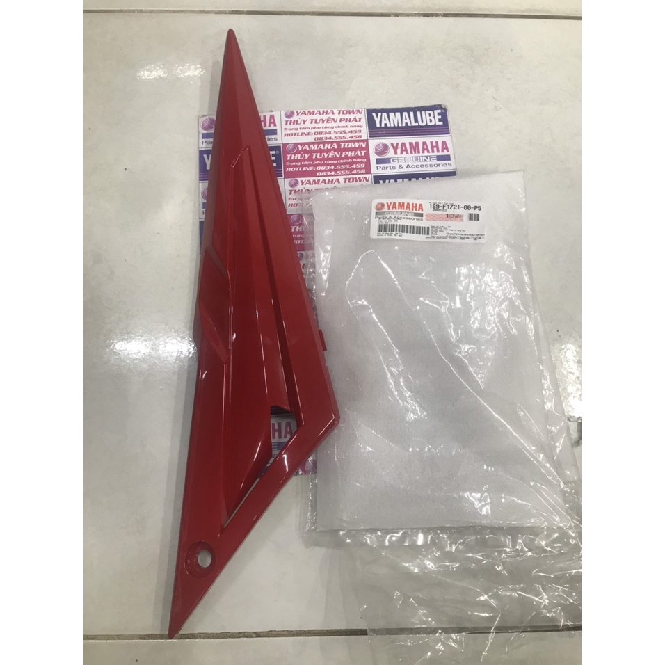 Cốp xe - cánh chim đỏ tươi ex 2006 đên 2010 zin chính hãng yamaha