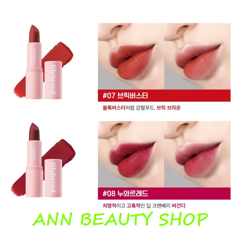 Son Thỏi Lilybyred Mood Cinema Matte Ending | BigBuy360 - bigbuy360.vn
