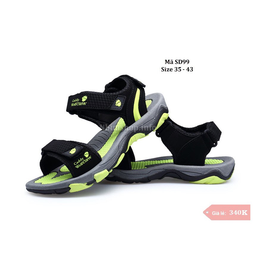 DÉP QUAI HẬU HỌC SINH CANDDY WOLFCLAW HÀNG XUẤT CHÂU ÂU SD99