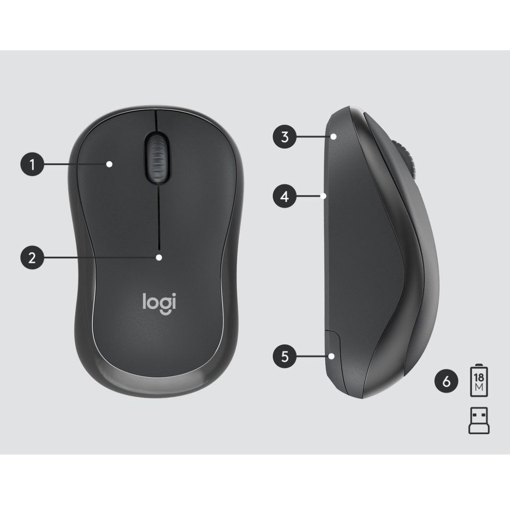 Bộ chuột phím không dây Logitech MK295 Silent / MK345/ MK235/ MK545/ MK240 - Chính hãng