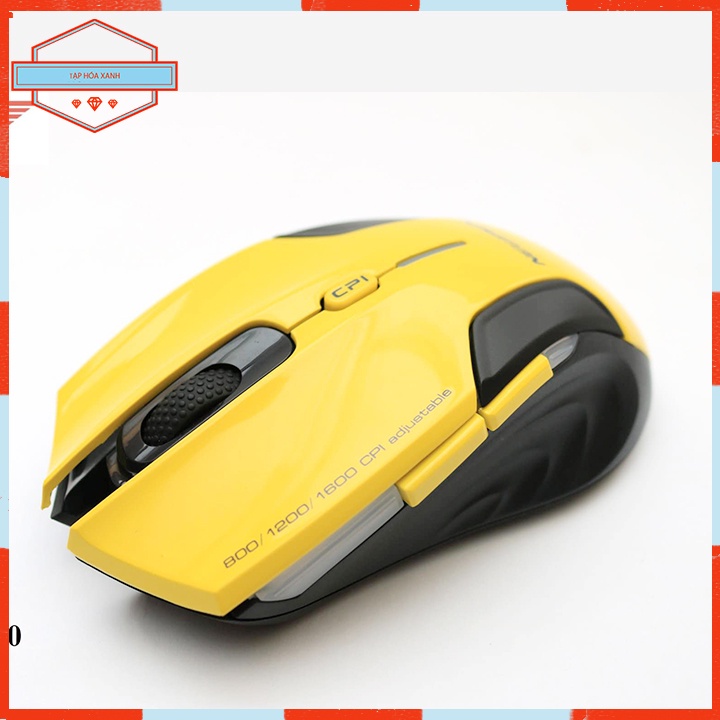 Chuột Máy Vi Tính Laptop Gaming Không Dây Newmen E500 Wireless Mouse Chơi Game Chính Hãng