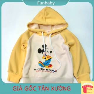 Áo nỉ lót lông Mickey cho bé 9 tháng đến 3 tuổi