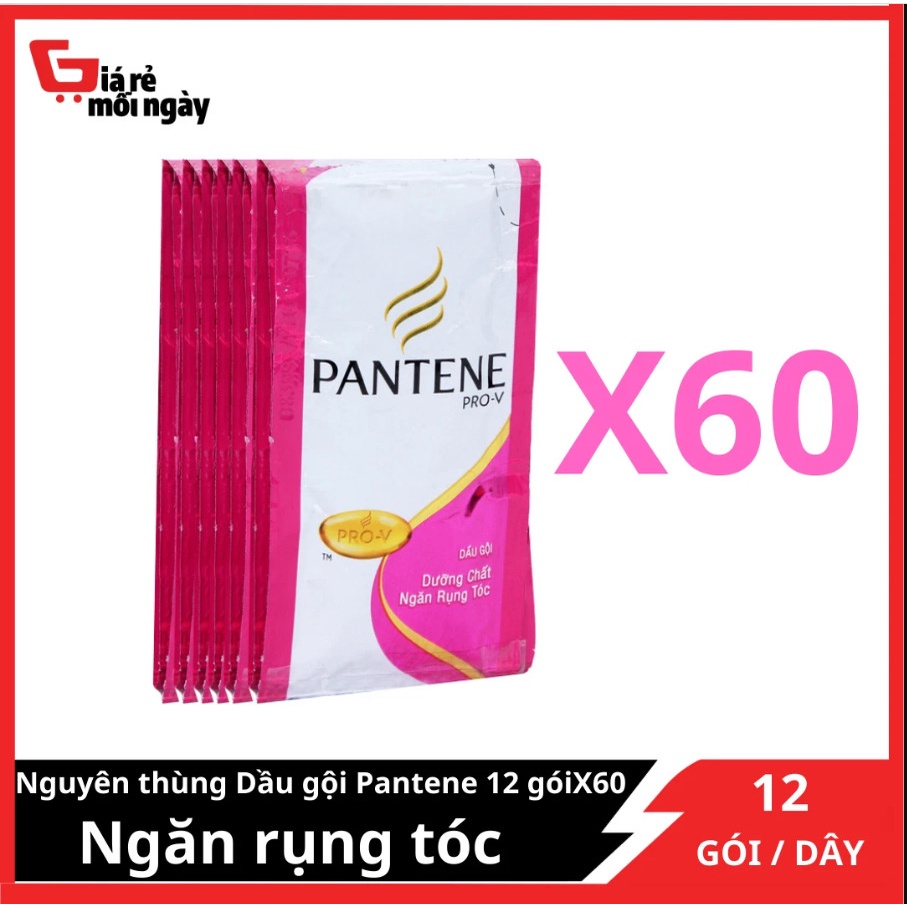 COMBO 5 dây Pantene Gội Ngăn rụng tóc