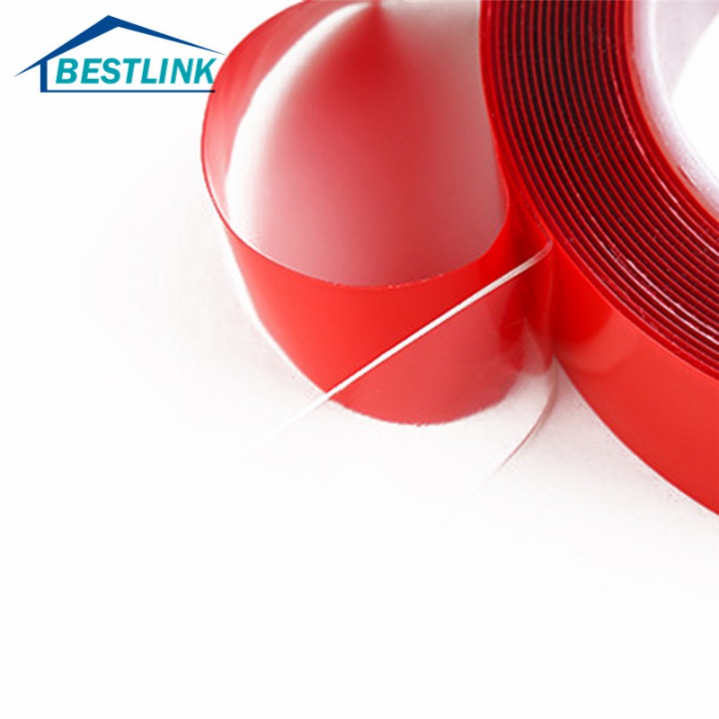 BL 3M Acrylic Traceless Transparent Double Sided Tape Household Wall Hangings Adhesive Glue Tapes