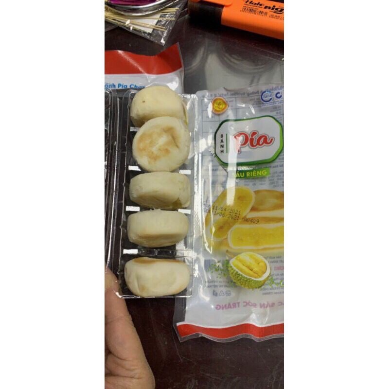 1 Gói Bánh Pía Mini gói 5 cái Bánh Pía Sầu Riêng Đặc Sản Sóc Trăng