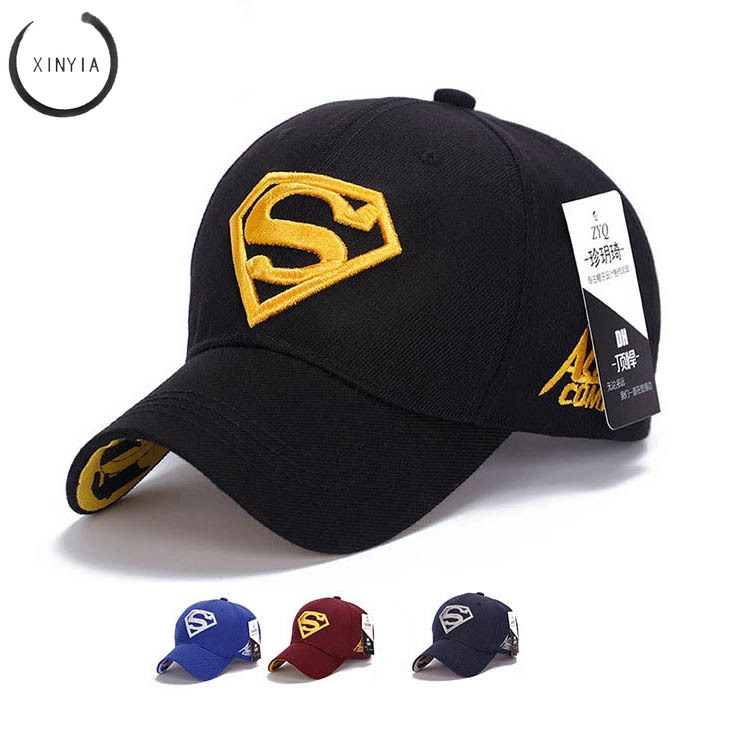 Mũ bóng chày họa tiết thêu phong cách Hàn Quốc cho nam/nữ