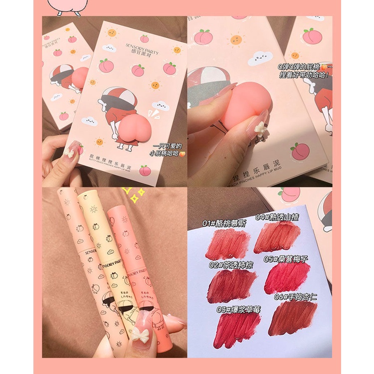 [Hàng mới về] Bộ 3 son kem lì mịn như nhung lâu trôi và dưỡng ẩm môi