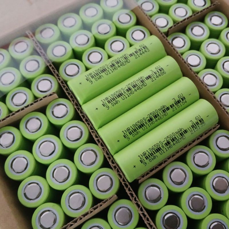 Pin Sạc 18650-2000mah, 2500mah 2800mah 3000mah-xả 6A-15A  .