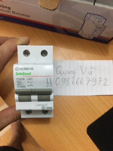 Aptomat sino chính hãng 2pha 50a-63a