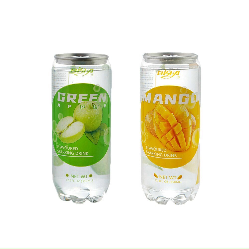 Nước Soda Trái Cây Elisha Flavoured Sparkling Drink 350ml