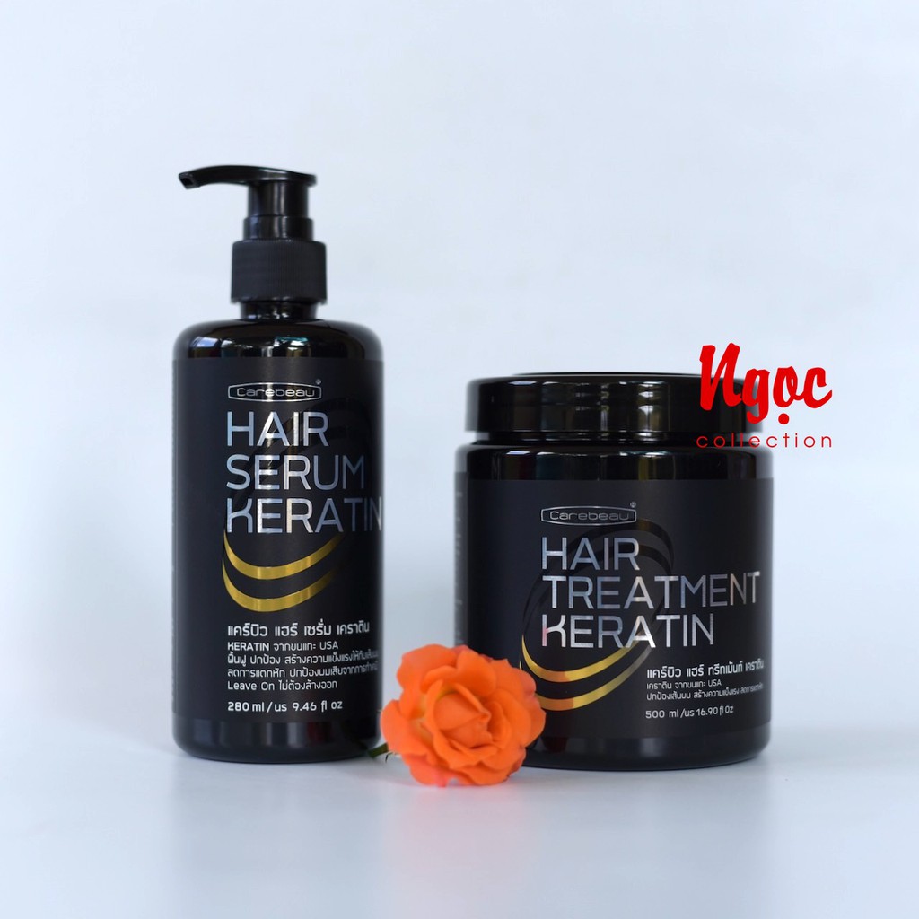 Kem và serum dưỡng tóc KERATIN CareBeau Thái Lan