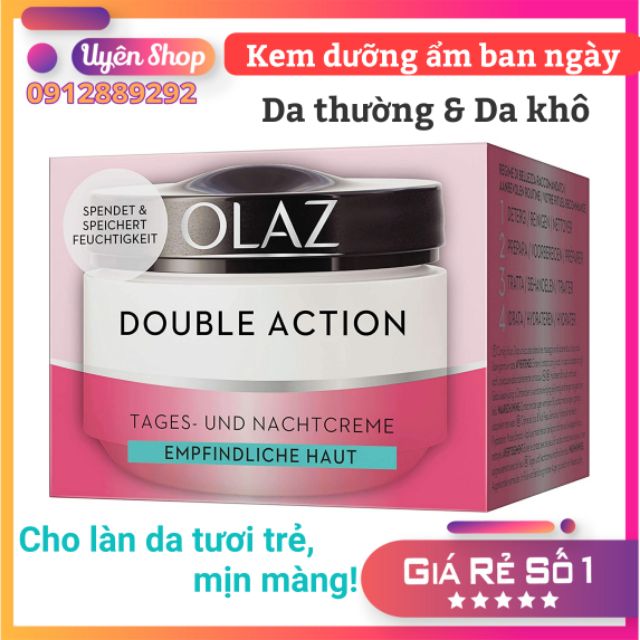 Kem dưỡng ẩm [Nội địa Đức] Olaz Double Action làm kem lót trang điểm | BigBuy360 - bigbuy360.vn