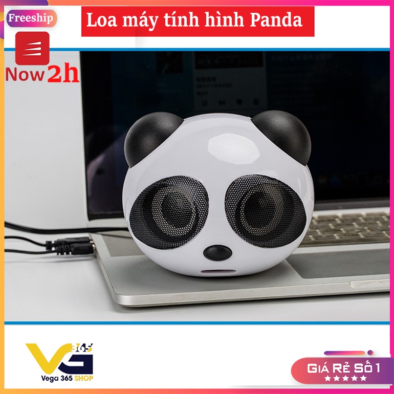 Loa máy tính, loa mini, loa laptop GẤU TRÚC - Loa Panda Cao cấp DC73