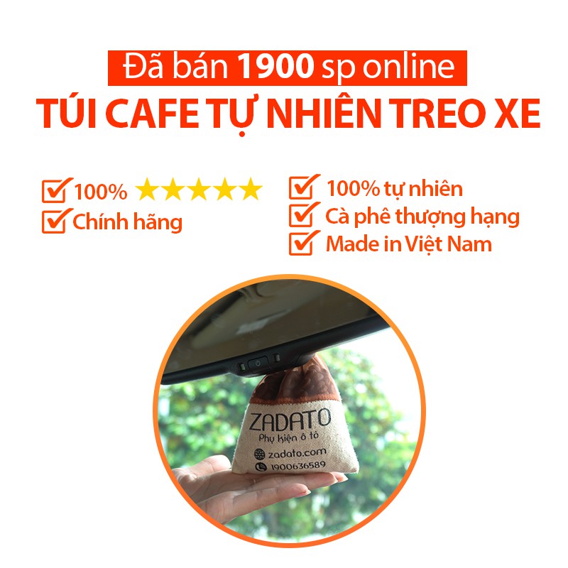 Hạt Cafe Khử Mùi Ô Tô - Túi Cafe Treo Xe