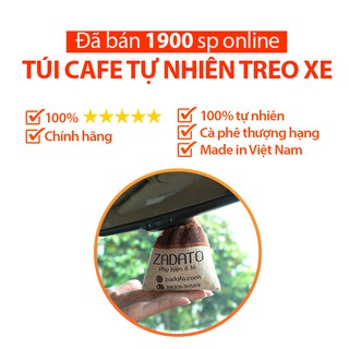Hạt Cafe Khử Mùi Ô Tô - Túi Cafe Treo Xe