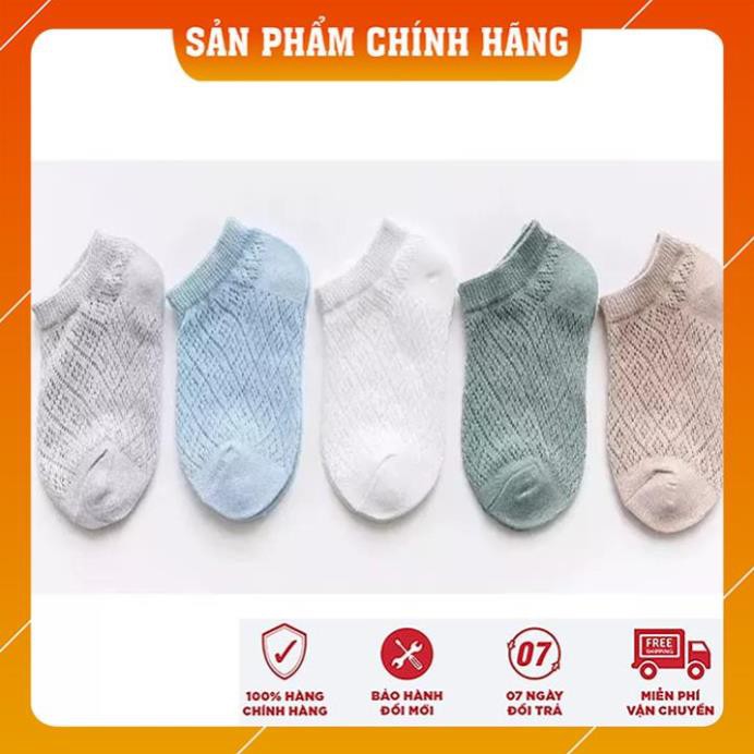 Tất trẻ em, Tất lưới cho bé sơ sinh đến 2 tuổi (Combo 5 đôi)