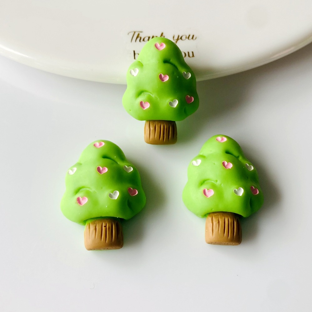 Bộ 10 Miếng Dán Trang Trí Cốc Nước/Điện Thoại Hình Nhà Nấm Bằng Resin Độc Đáo DIY