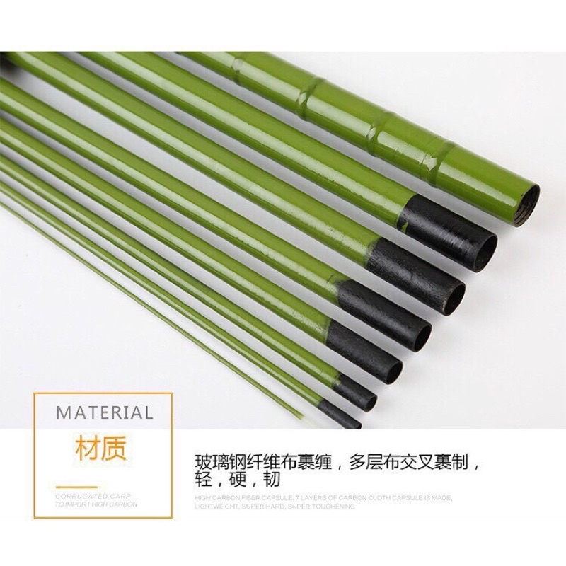 Cần câu Trúc Xanh câu dô và diếc đồng sông suối