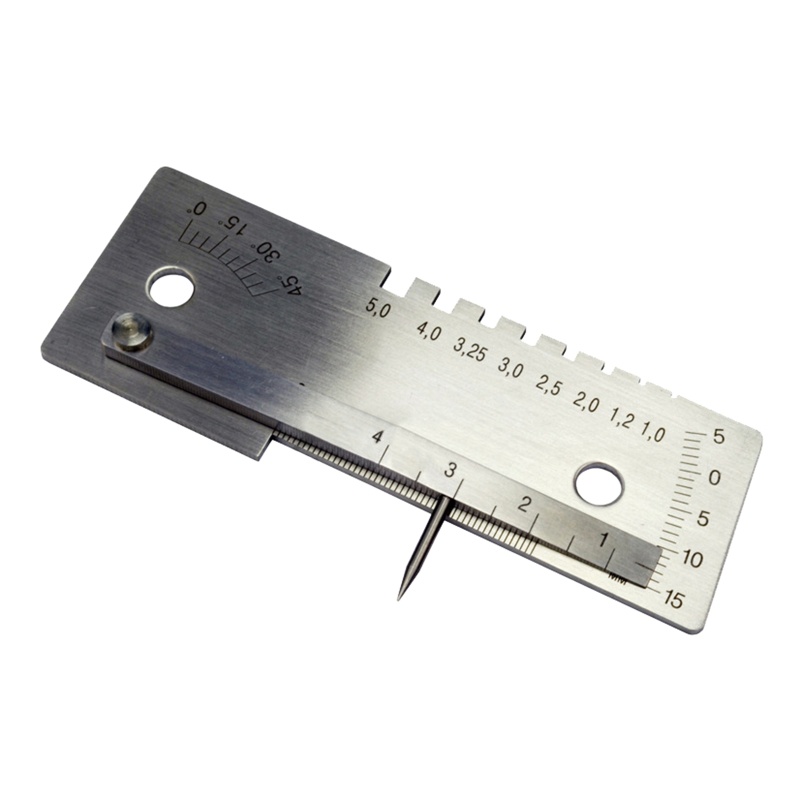 Dụng Cụ Đo Độ Cao 0-5mm Đa Năng 45 Độ Bằng Thép Không Gỉ