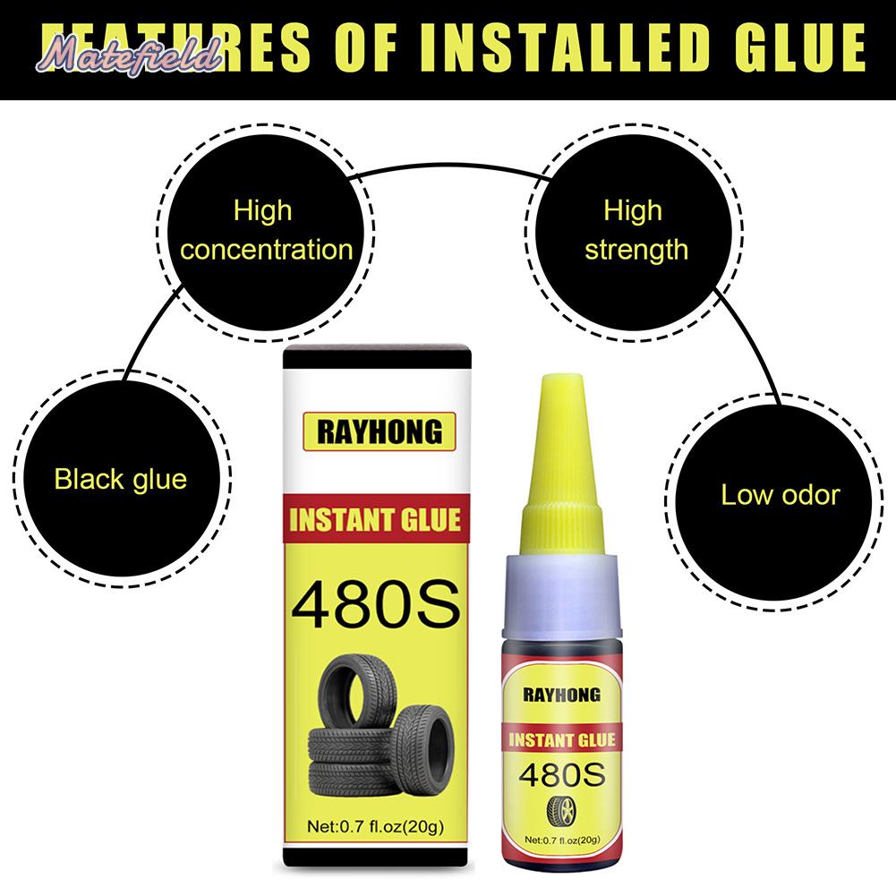 Keo Dán Sửa Lốp Xe Hơi Màu Đen 480S