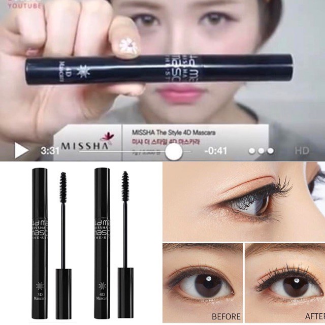 (Mẫu mới) Mascara Missha The Style 4D | BigBuy360 - bigbuy360.vn