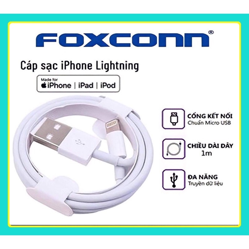 Cáp sạc Foxconn giá sỉ