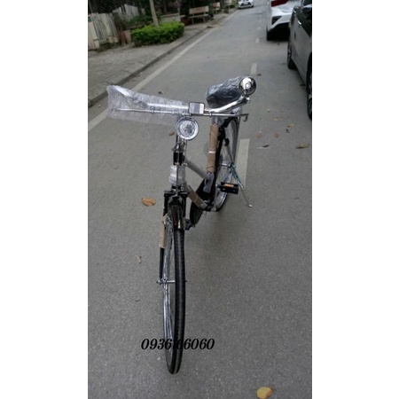XE ĐẠP PHƯỢNG HOÀNG HUYỀN THOẠI NỮ ĐEN PHANH ĐŨA