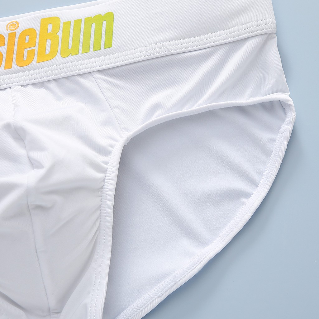 Quần sịp nam milk silk stretch pouch close-fitting comfort aussiebum, u lồi pouch underwear