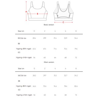 Sport bra Andar phối lưới khoét lưng (glam)