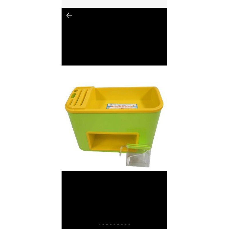 Khay để gia vị nhà bếp có chỗ cắm dao hàng Việt Nhật