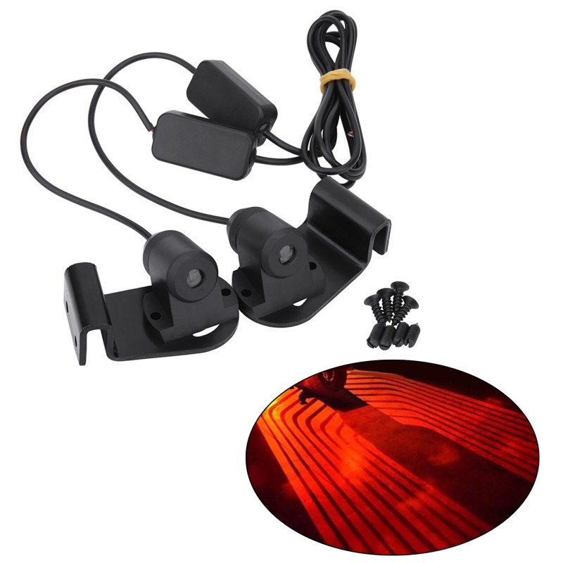 Bộ 2 Đèn LED Chiếu Logo Gắn Cửa Xe Hơi Chống Va Chạm Hình Đôi Cánh Thiên Thần