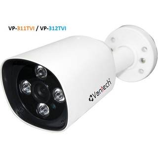 Camera hd-tvi hồng ngoại vantech vp-312tvi