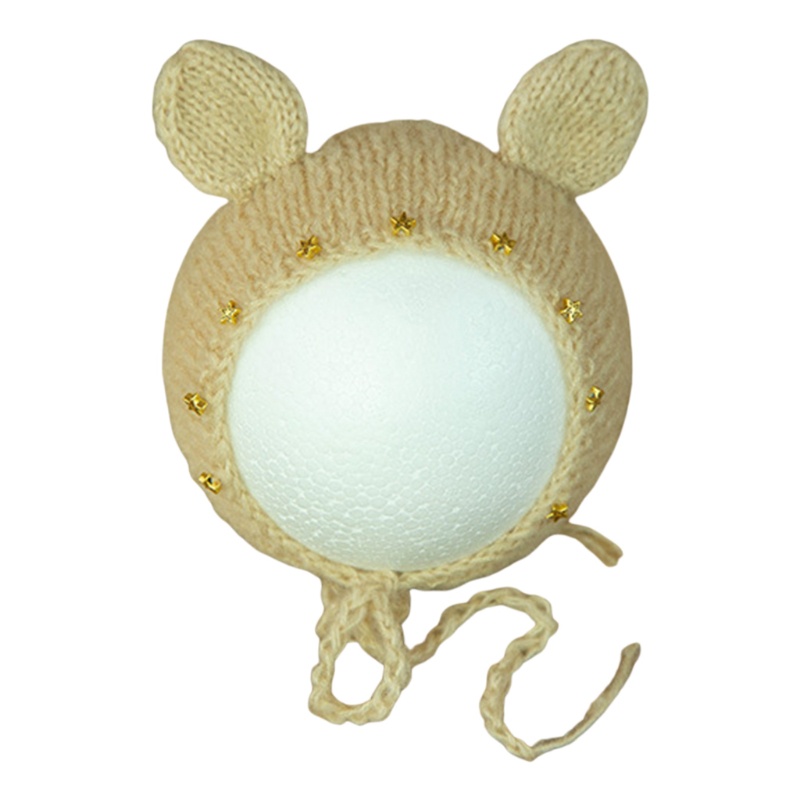 Mũ Đan Len Dễ Thương Dùng Làm Đạo Cụ Chụp Ảnh Cho Bé Sơ Sinh