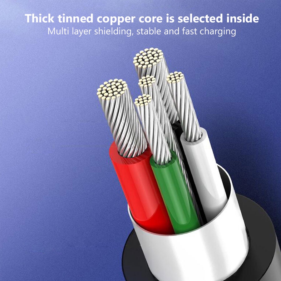 Cáp Sạc Nhanh Micro USB cho Samsung Galaxy S10 S20 S21 Note 10 20 Ultra A51 A71 A52 A72 A12 A32 A02S A03S A21S