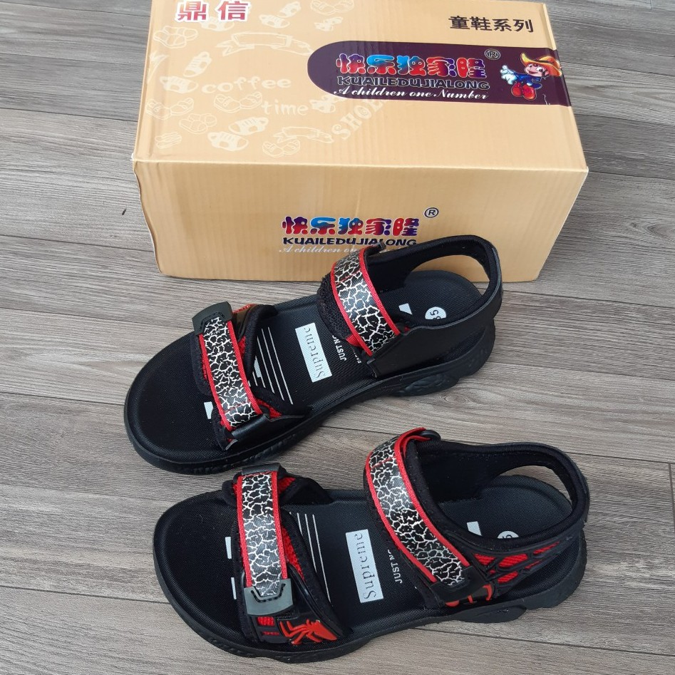 SIZE 31-36 SANDAL BÉ TRAI HÀNG QUẢNG CHÂU CAO CẤP FULL HỘP MÃ A5368  (ảnh,video thật )