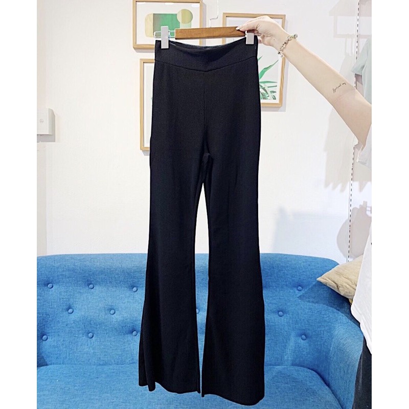 Quần Thun Ống Loe Thời Trang Ulzzang | BigBuy360 - bigbuy360.vn