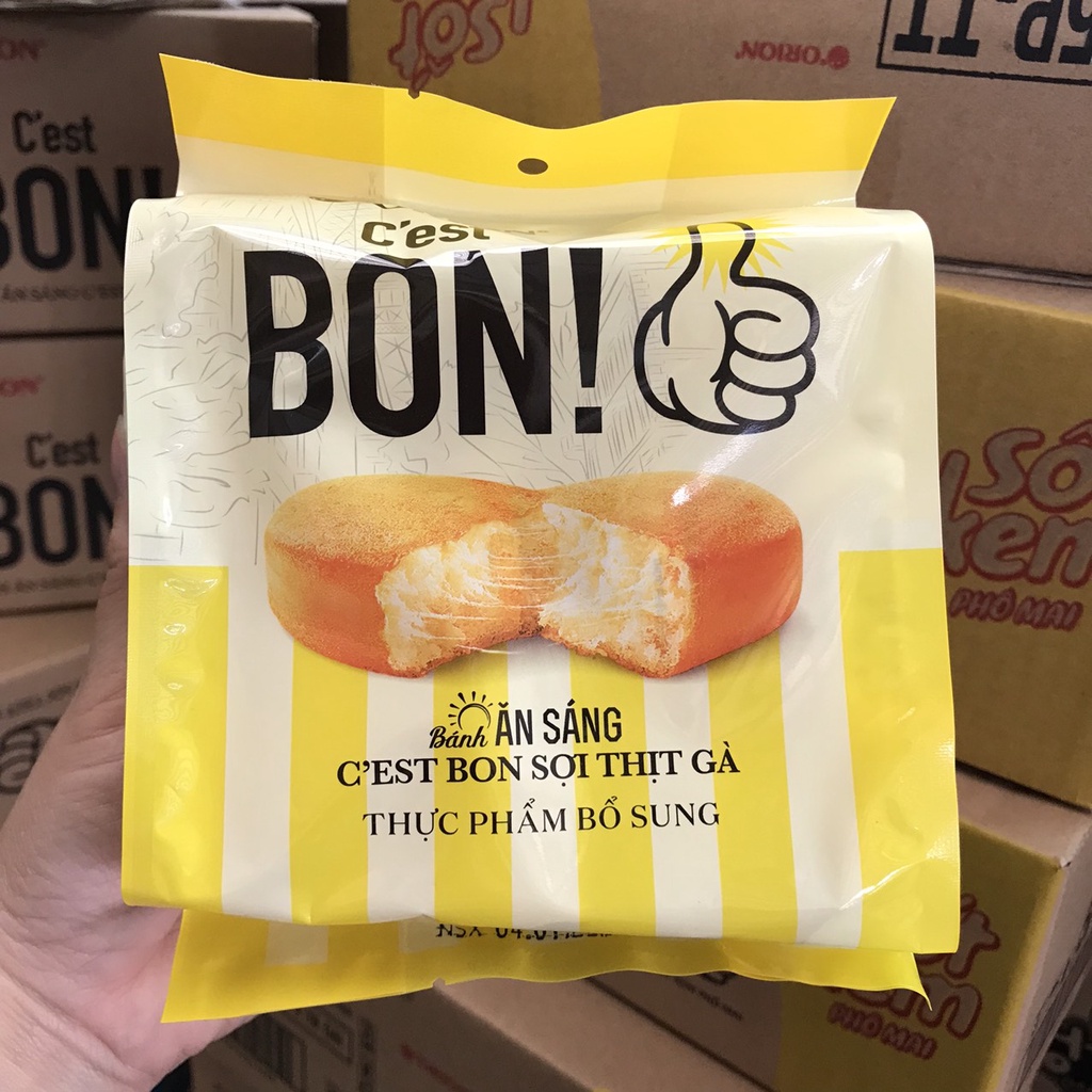 Bánh Bon Orion sợi thịt gà 85g/ bịch