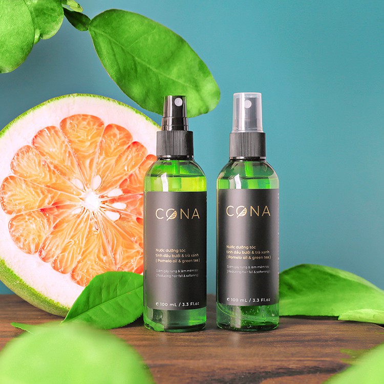 Nước dưỡng tóc tinh dầu bưởi trà xanh cona 100ml  cà phê dừa làm sạch tế bào da chết 250ml | BigBuy360 - bigbuy360.vn