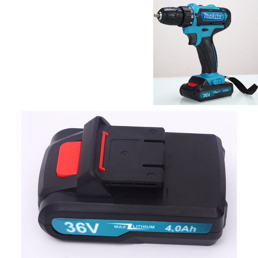 Pin Máy Khoan 26v,36v Dùng Cho Các Loại Máy Khoan 18V, 21V, 24V, 26V,, 36V Cùng Chân PIN CHUẨN 5 CELL