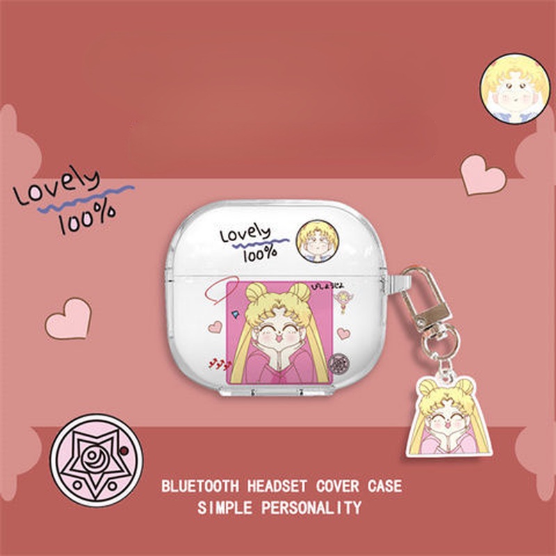 DISNEY Vỏ Bảo Vệ Hộp Sạc Tai Nghe Airpods F6 Mềm Hình Dâu Tây/Gấu Snoopy/ Snoopy Dễ Thương