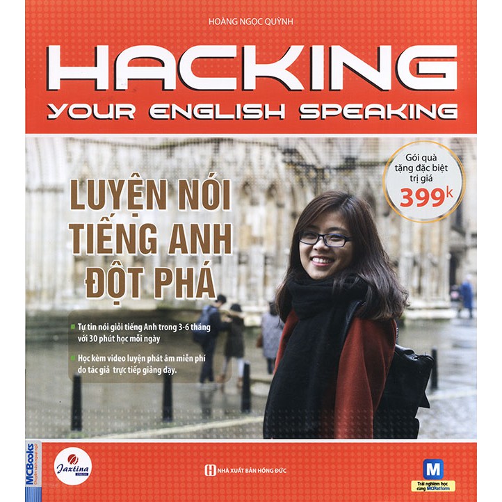 Sách - Hacking your English speaking - Luyện nói tiếng Anh đột phá (nghe qua app)