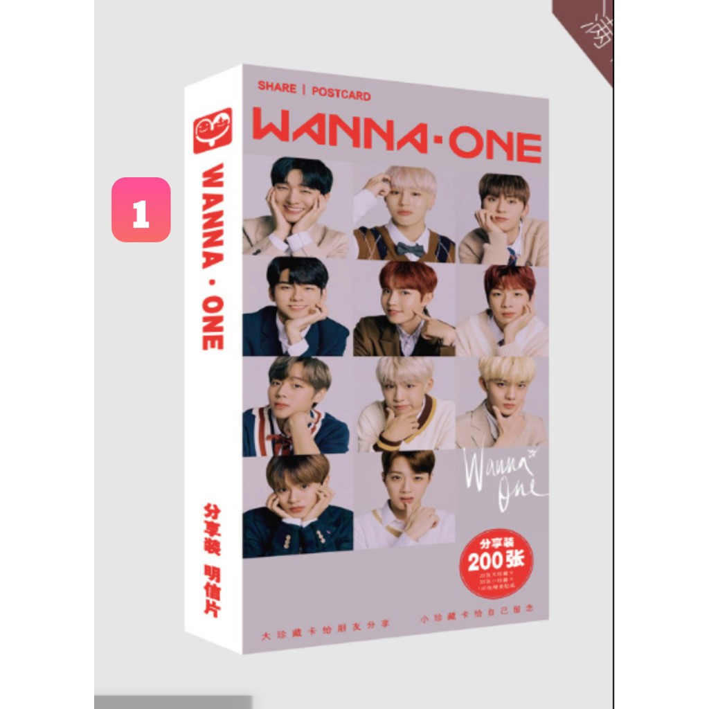 Postcard ảnh Wanna One