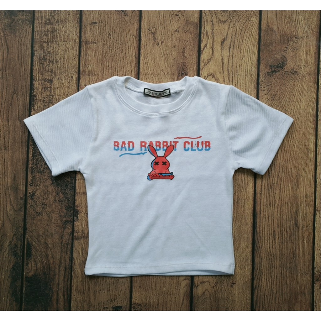 Áo croptop in BADCLUB