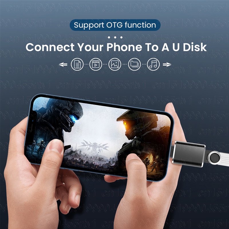 Đầu chuyển OTG cho IPcổng to USB 3.0 IPmáy tính bảng táo Chỉ hỗ trợ IOS trên 13
