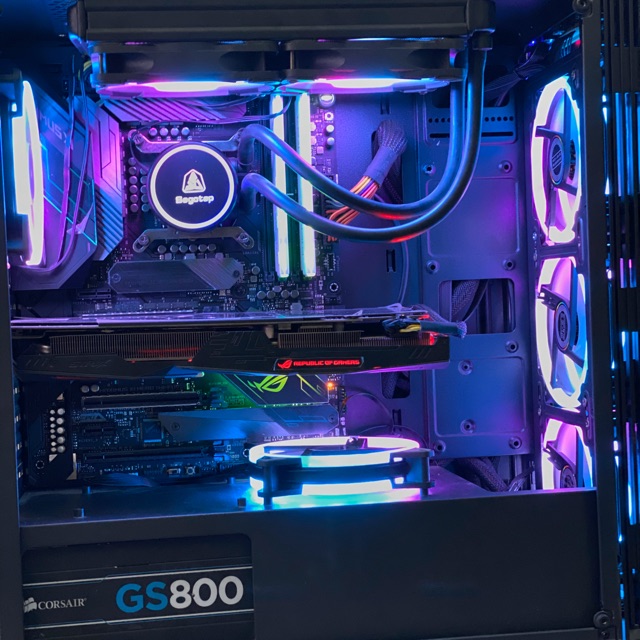 Bộ case máy tính cấu Hình cao i7 9700