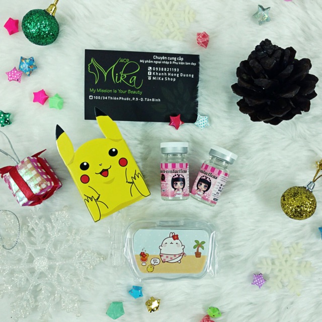Combo lens Hàn Quốc + khay