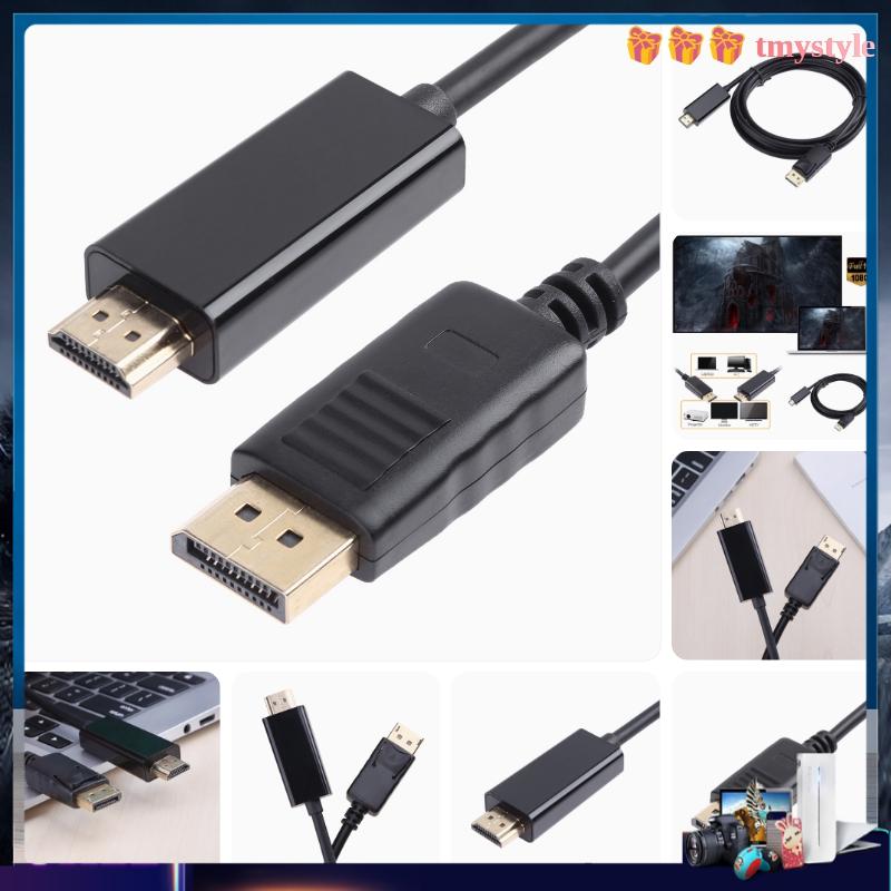 [tmystyle]3m 1080P Displayport to HDMI Adapter DP to HDMI Converter Video Audio Cable #BU