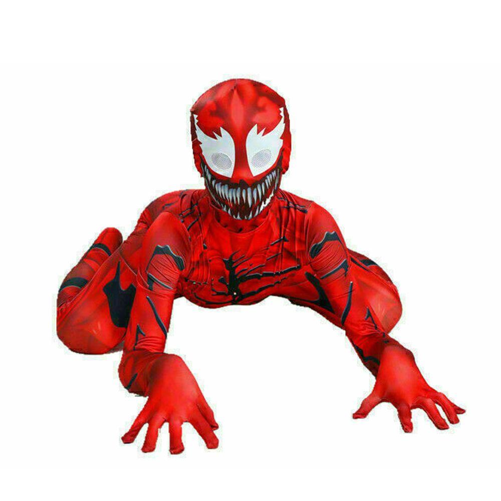 Bộ Áo Liền Quần Hóa Trang Venom MARVEL Cho Người Lớn Và Trẻ Em
