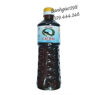 Nước Mắm Kho Nấu Cát Hải Hạng 1_chai 500ml