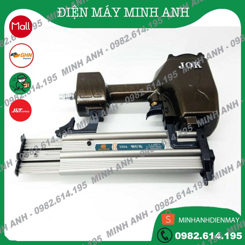 SÚNG BẮN ĐINH BÊ TÔNG ST64 JOK - Dùng Máy Nén Khí [Hàng Nhập Khẩu Chính Hãng]